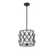 Harden Matte Black 3 Light Pendant Z-Lite 1948P12-MB | theLightShop