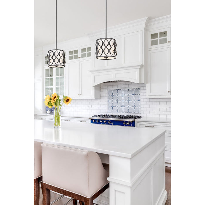 Harden Matte Black 3 Light Pendant Z-Lite 1948P12-MB | theLightShop