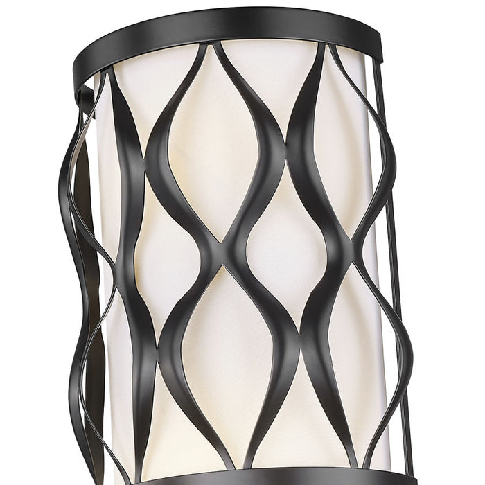 Harden Matte Black 3 Light Wall Sconce Z-Lite 1948-3S-MB | theLightShop