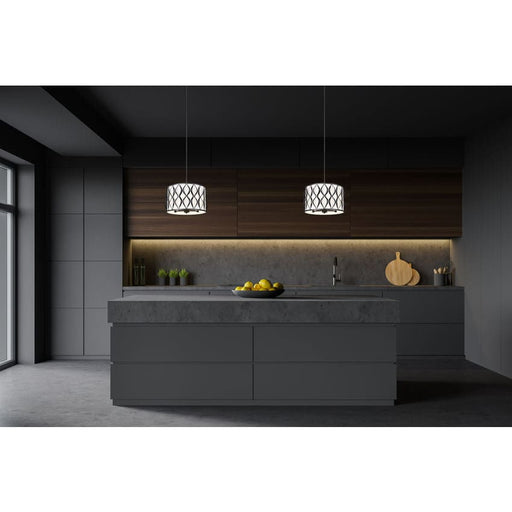 Harden Matte Black 5 Light Pendant Z-Lite 1948P18-MB | theLightShop