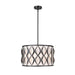 Harden Matte Black 5 Light Pendant Z-Lite 1948P18-MB | theLightShop