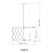 Harden Matte Black 5 Light Pendant Z-Lite 1948P18-MB | theLightShop
