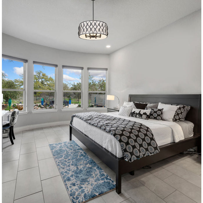 Harden Matte Black 8 Light Pendant Z-Lite 1948P26-MB | theLightShop