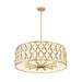 Harden Modern Gold 10 Light Pendant Z-Lite 1948P32-MGLD | theLightShop