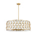 Harden Modern Gold 10 Light Pendant Z-Lite 1948P32-MGLD | theLightShop