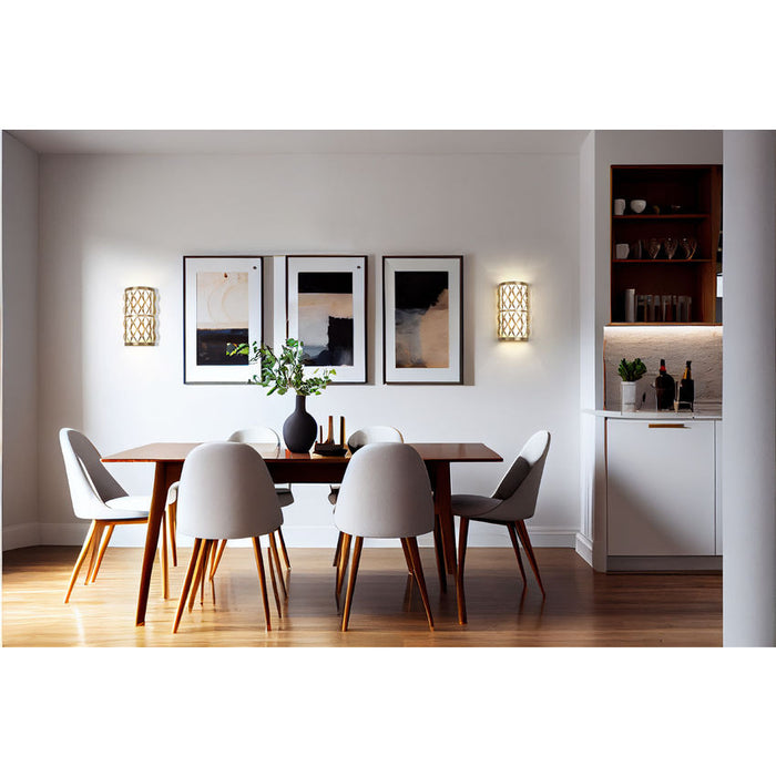 Harden Modern Gold 2 Light Wall Sconce Z-Lite 1948-2S-MGLD | theLightShop