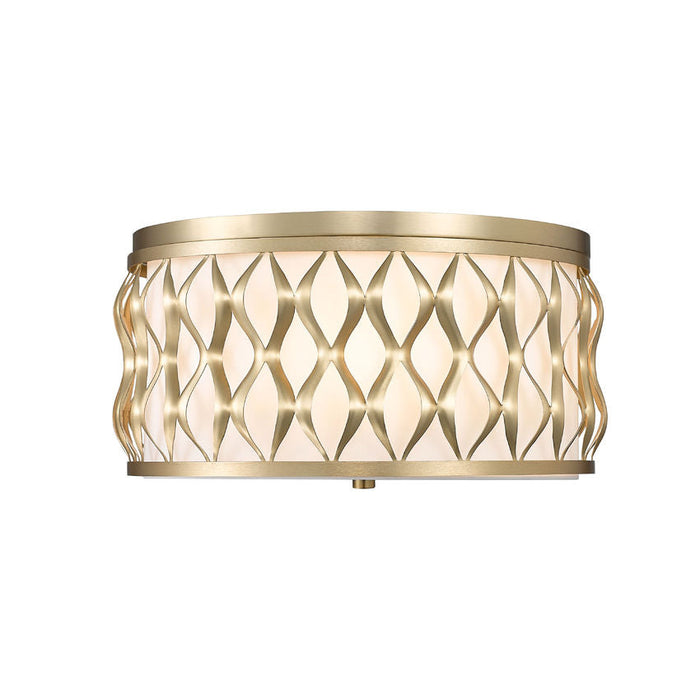 Harden Modern Gold 4 Light Flushmount Z-Lite 1948F16-MGLD | theLightShop