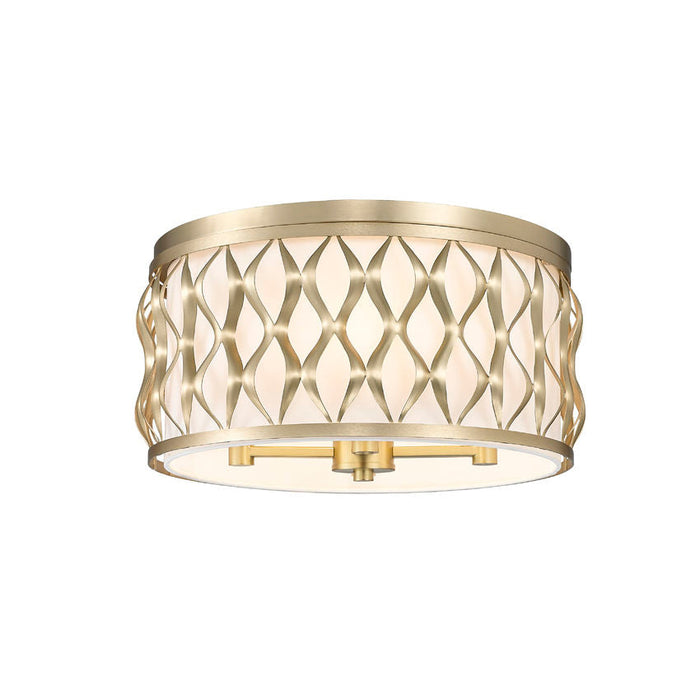 Harden Modern Gold 4 Light Flushmount Z-Lite 1948F16-MGLD | theLightShop