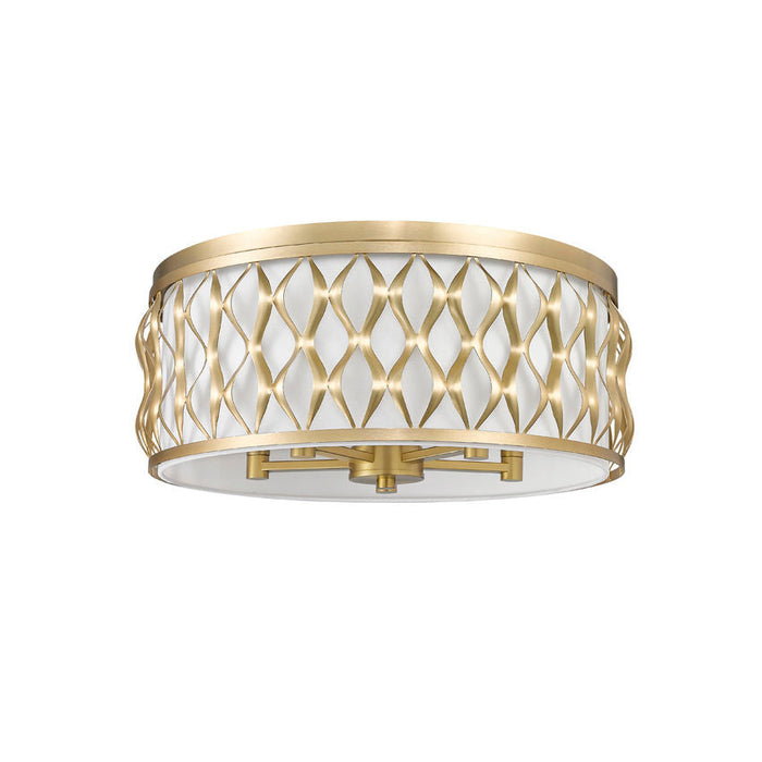 Harden Modern Gold 5 Light Flushmount Z-Lite 1948F20-MGLD | theLightShop