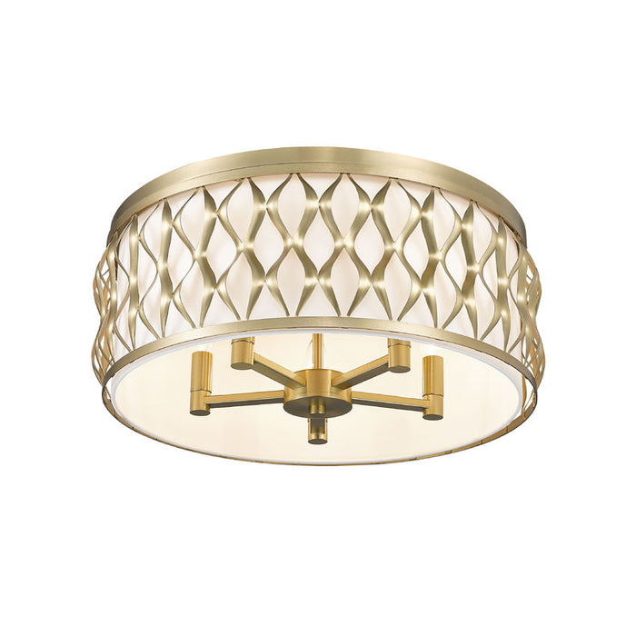 Harden Modern Gold 5 Light Flushmount Z-Lite 1948F20-MGLD | theLightShop