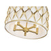 Harden Modern Gold 5 Light Pendant Z-Lite 1948P18-MGLD | theLightShop
