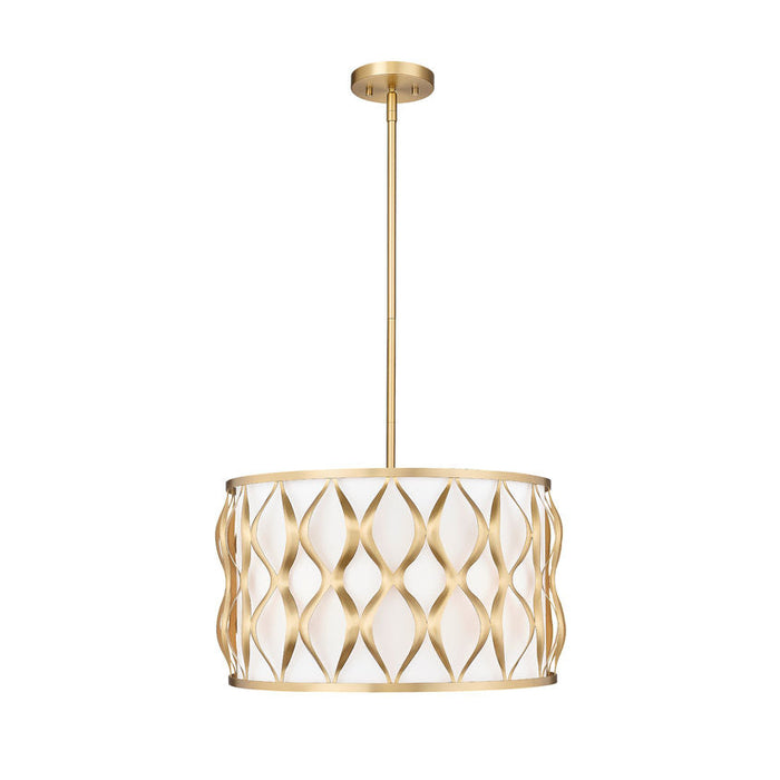 Harden Modern Gold 5 Light Pendant Z-Lite 1948P18-MGLD | theLightShop