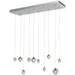 Harmony Polished Chrome LED Linear Pendant - Pendants