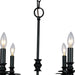 Hartford Oil Rubbed Chandelier - Chandeliers