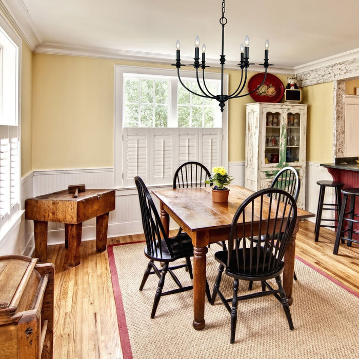 Hartford Oil Rubbed Chandelier - Chandeliers