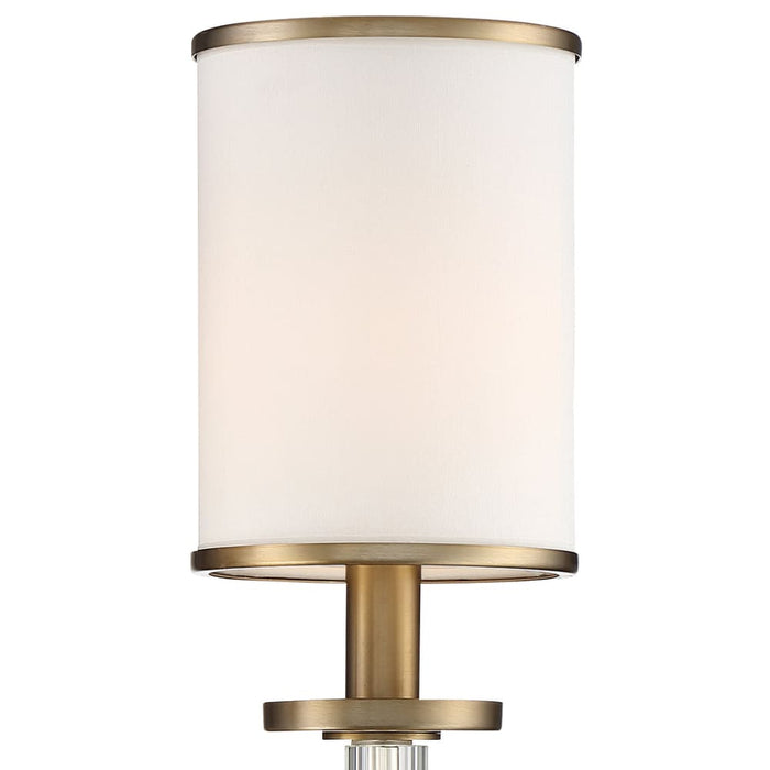 Hatfield 2 Light Vibrant Gold Wall Mount - Wall Sconces