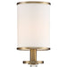 Hatfield 2 Light Vibrant Gold Wall Mount - Wall Sconces