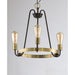 Haven Oil Rubbed Bronze / Antique Brass Chandelier - Chandeliers