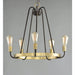 Haven Oil Rubbed Bronze / Antique Brass Chandelier - Chandeliers