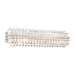 Hayes Polished Nickel 6 Light Vanity Light Crystorama HAY-1415-PN