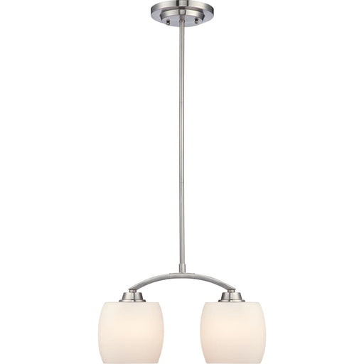 Helium Brushed Nickel Mini-Pendant - Mini-Pendants