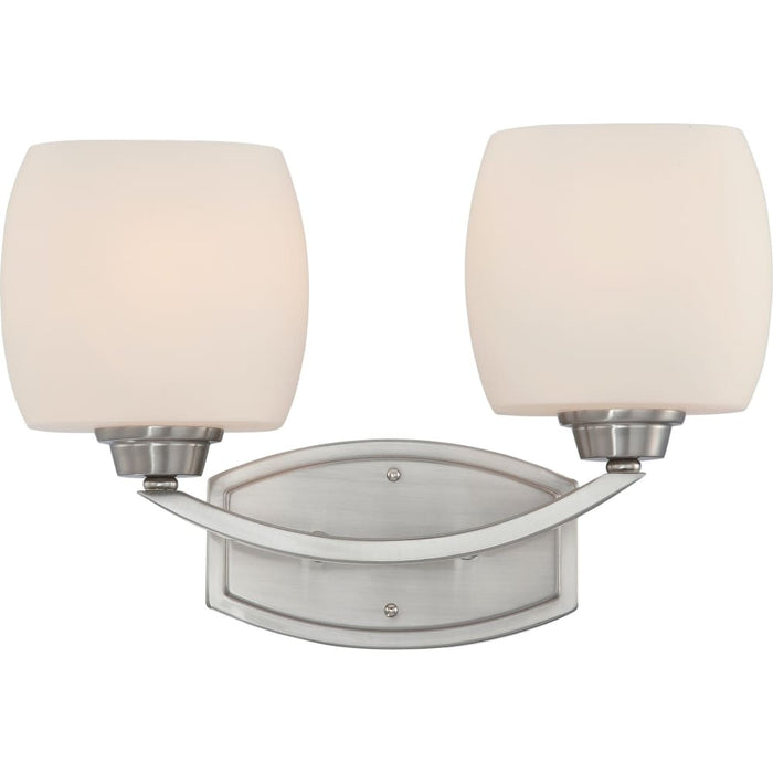 Helium Brushed Nickel Wall Sconce - Wall Sconce