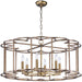Helix Bronze Fusion Chandelier - Chandeliers