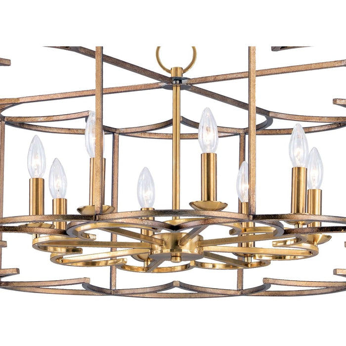Helix Bronze Fusion Chandelier - Chandeliers