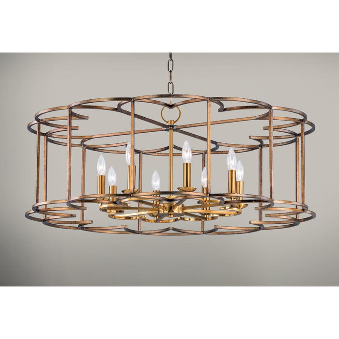 Helix Bronze Fusion Chandelier - Chandeliers