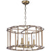 Helix Bronze Fusion Chandelier - Chandeliers