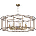 Helix Bronze Fusion Chandelier - Chandeliers