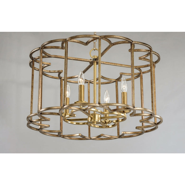 Helix Bronze Fusion Chandelier - Chandeliers