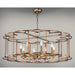 Helix Bronze Fusion Chandelier - Chandeliers