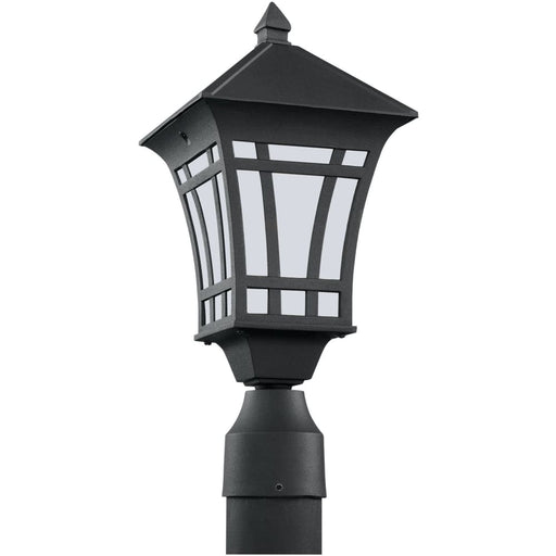 Herrington Black LED Outdoor Post Lantern - Outdoor Post Lantern