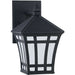 Herrington Black LED Outdoor Wall Lantern - Outdoor Wall Sconce