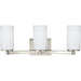Hettinger Brushed Nickel LED Vanity Fixture - Bath & Vanity