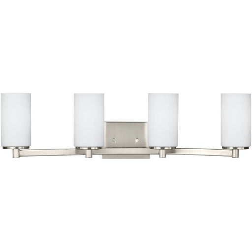 Hettinger Brushed Nickel LED Vanity Fixture - Bath & Vanity