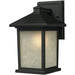 Holbrook Black Outdoor Wall Sconce | theLightShop