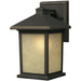 Holbrook Oil Rubbed Bronze Outdoor Wall Sconce | theLightShop