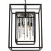 Hollis 6 Light Forged Bronze Chandelier - Chandeliers
