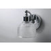 Hollow Polished Chrome Wall Sconce - Wall Sconce