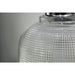 Hollow Polished Chrome Wall Sconce - Wall Sconce