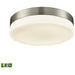 Holmby Satin Nickel LED Flush Mount - Flushmounts