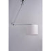 Hotel Polished Chrome LED Single Pendant - Pendants