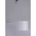 Hotel Polished Chrome LED Single Pendant - Pendants