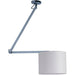 Hotel Polished Chrome LED Single Pendant - Pendants