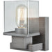 Hotelier Weathered Zinc Vanity Light - Bath & Vanity