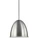 Hudson Street Satin Aluminum LED Pendant - Pendants