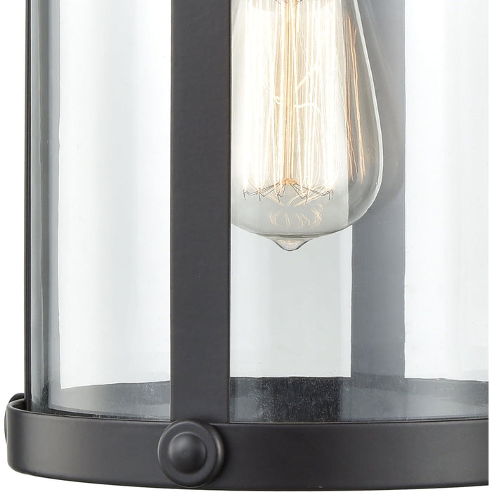 Hunley Oil Rubbed Bronze Outdoor Sconce - Outdoor Sconce