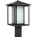 Hunnington Black Outdoor Post Lantern - Outdoor Post Lantern